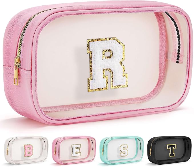 YOOLIFE Initial Travel Makeup Bag Pouch by YOOLIFE