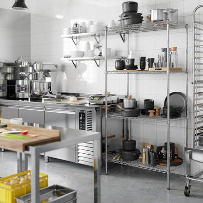 21" Deep x 36" Wide x 74" Height Wire Shelving Kit | 4-Tier | NSF Commercial - Image 6