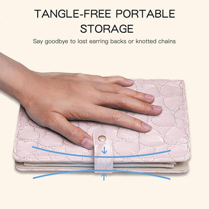 Travel Jewelry Organizer Case, Jewelry Storage Roll Bag - Image 6