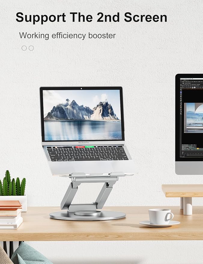 tounee Telescopic Laptop Stand for Desk - Image 7