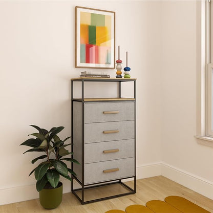 tinge Zana Premium Fabric Dresser - Image 2