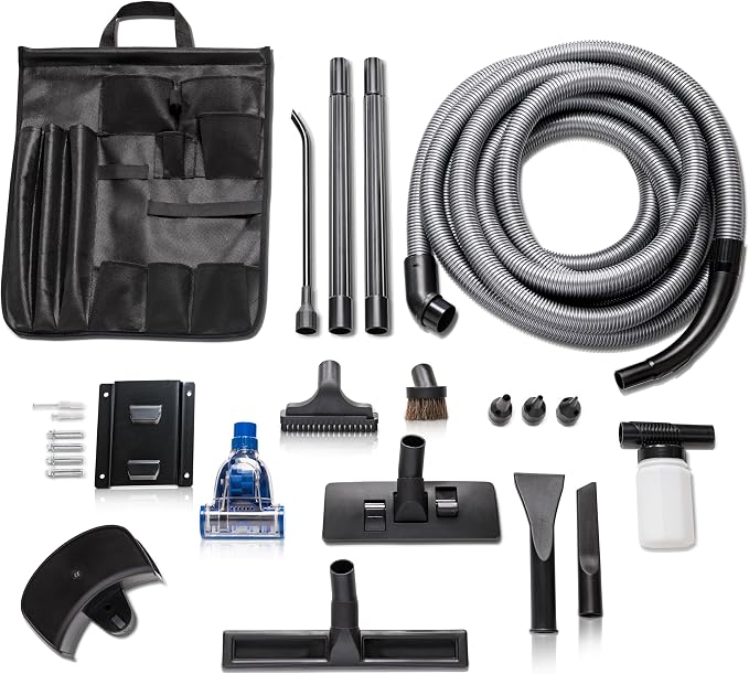 Prolux Professional Shop White Wall Mounted Garage Vac, Wet Dry Pick Up - Image 3
