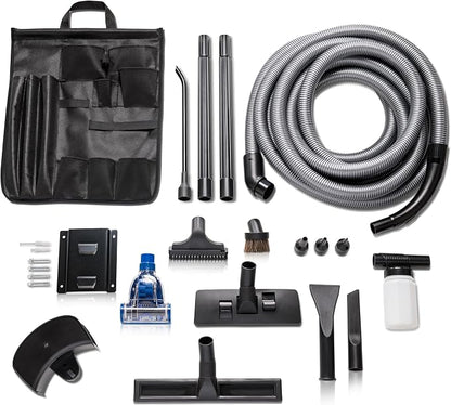 Prolux Professional Shop White Wall Mounted Garage Vac, Wet Dry Pick Up - Image 3