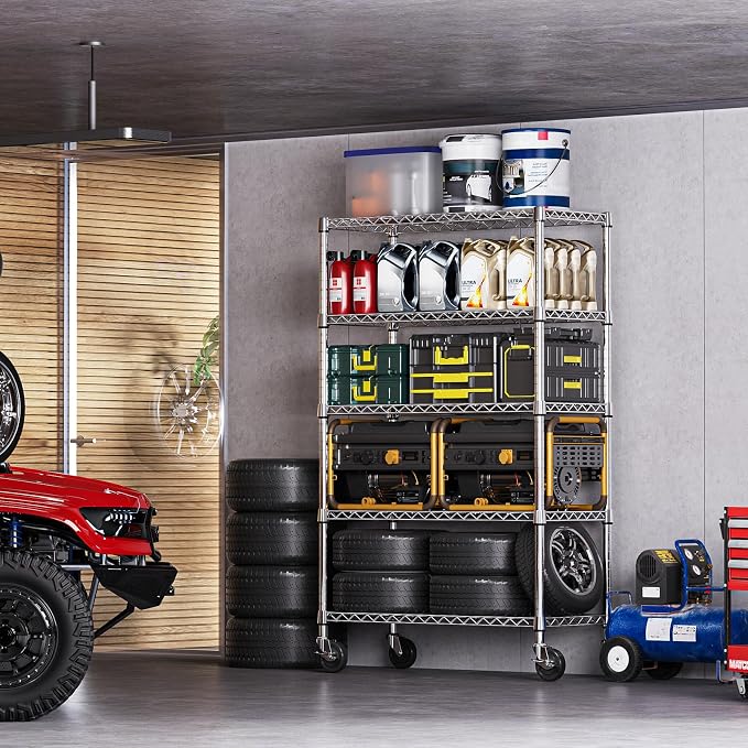 IZEUK 5-Tier Storage Shelving Unit - Image 6