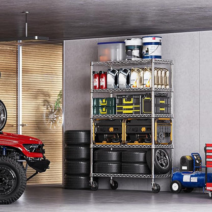IZEUK 5-Tier Storage Shelving Unit - Image 6