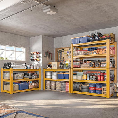 REIBII 72''H Garage Shelving 3010 LBS Storage Shelves Adjustable Metal Shelving - Image 5