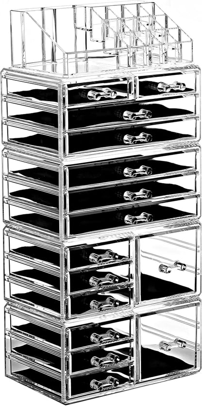 Ikee Design 5 Pcs Set Acrylic Makeup Organizer by IkeeDesign