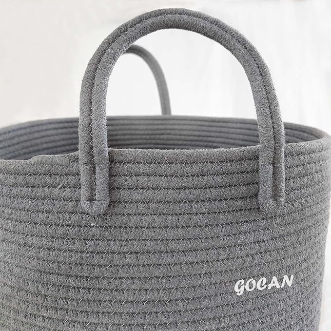 large tall sturdier Laundry Hamper Basket Woven Storage Baskets - Image 8