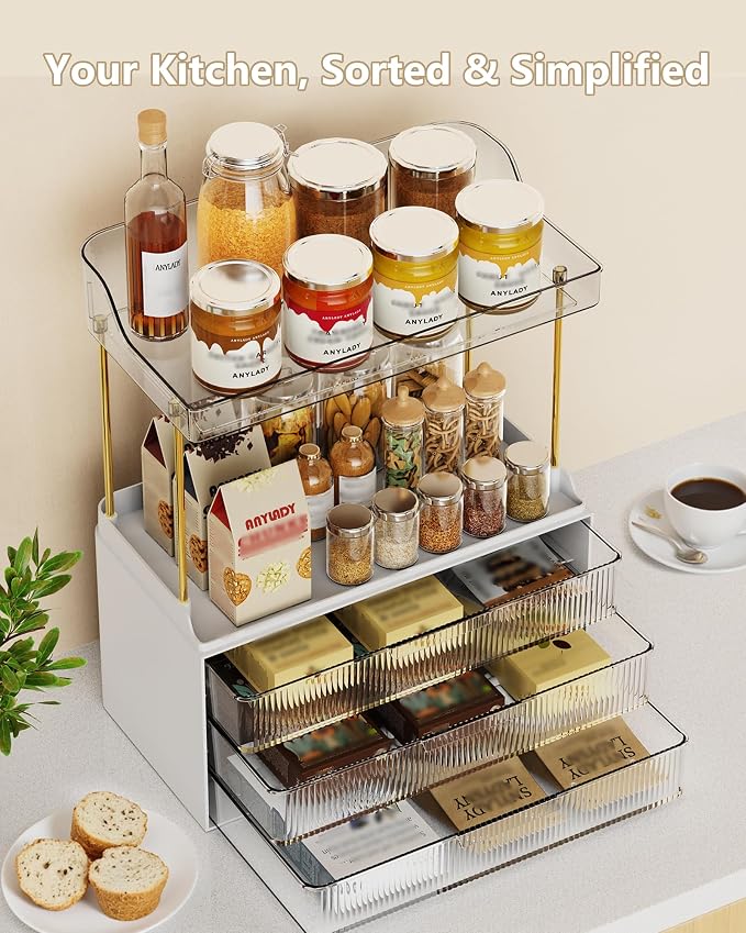 Bathroom Organizers and Storage, Makeup Organizer, Countertop, Dresser Organizer - Image 5