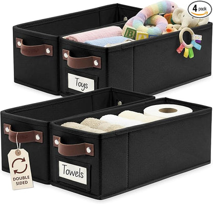 DECOMOMO Narrow Storage Bins, Small Basket by DECOMOMO