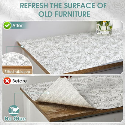 Drawer and Shelf Liner, Non-Slip Kitchen Cabinet Liners Non-Adhesive Thick - Image 8