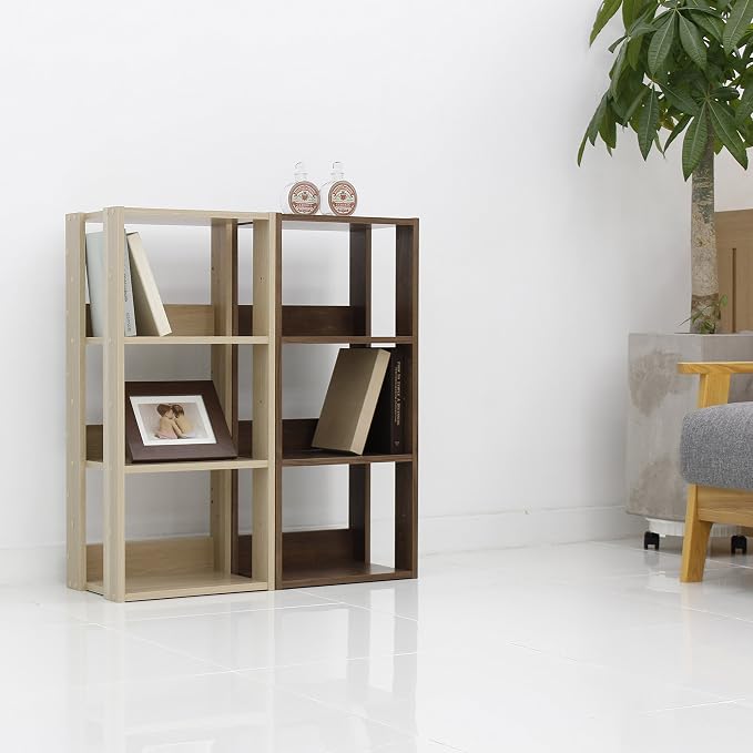 IRIS USA 3-Tier 16" Open Wooden Bookshelf - Image 5