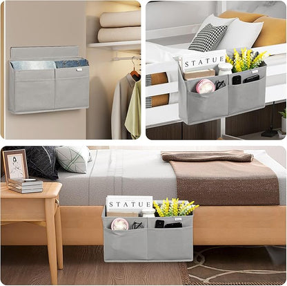 Desk Side Hanging Organizer, Adhesive Storage Bag - Image 6