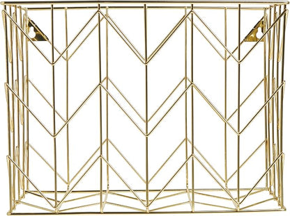 U Brands Hanging File Desk Organizer, Wire Metal, 8.5" x 11' - Image 2