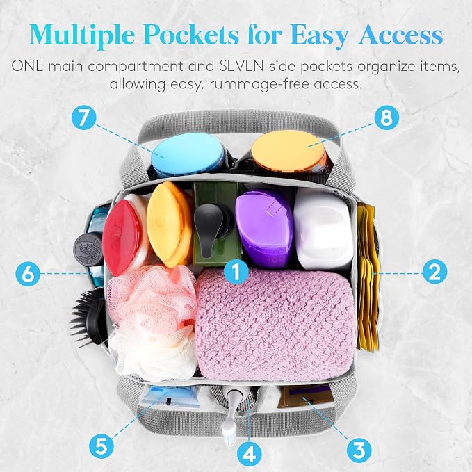 Lifewit Mesh Shower Caddy Portable - Image 3