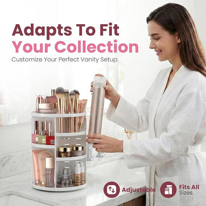 Masirs 360 Rotating Makeup Organizer - Image 4