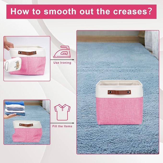 Storage Bins Large Fabric Storage Baskets - Image 6