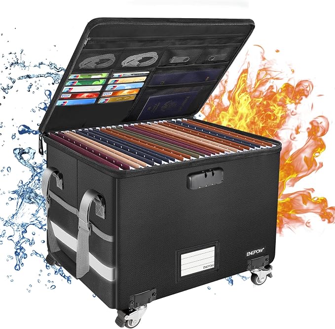 ENGPOW Fireproof Document Box by ENGPOW