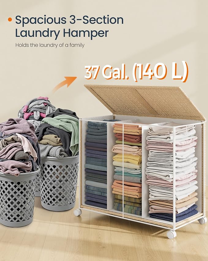 SONGMICS HOME Laundry Hamper - Image 5