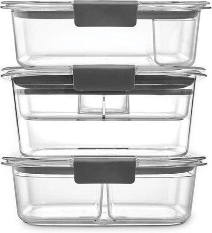 Rubbermaid Brilliance BPA-Free 3 Set Food Storage Containers - Image 2