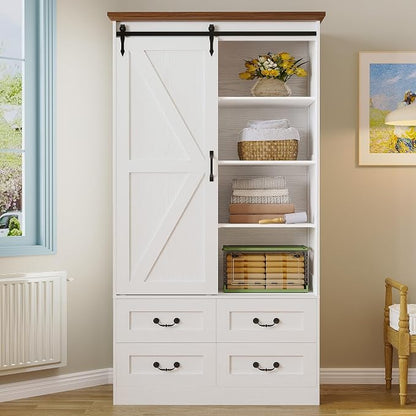 IRONCK Armoire Wardrobe Closet - Image 8