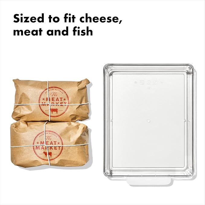 OXO Good Grips Fridge Organization Bin 8 in x 10 in - Image 2