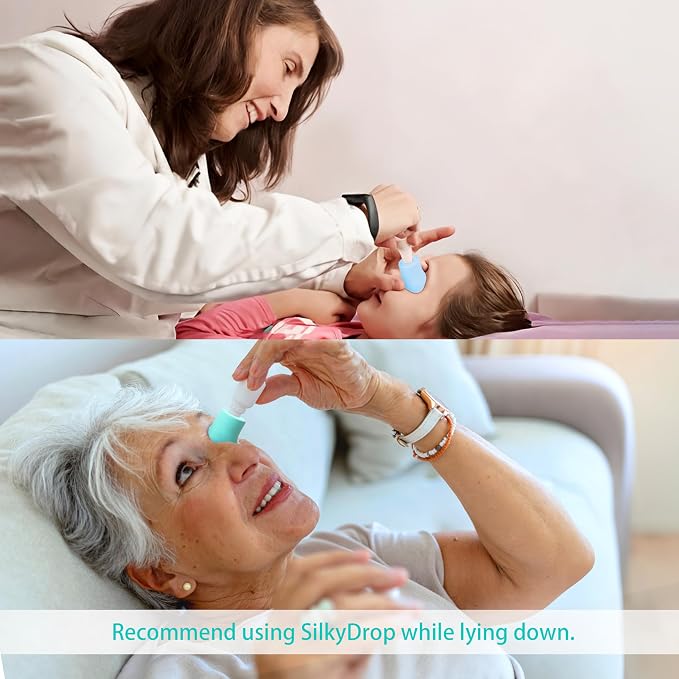 Fullicon 2-Pack Eye Drop Guide for Seniors, Soft & Reusable Eye Drop Dispenser - Image 6