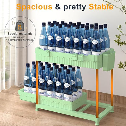 3 Pack Under Sink Organizers, 2-Tier Multi-Use Kitchen and Bathroom Organizers - Image 5