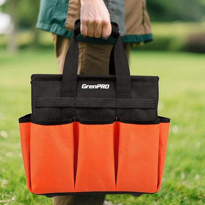 GRENPRO Garden Tool Bag Organizer, Heavy Duty Gardening Tote Toolbox - Image 6