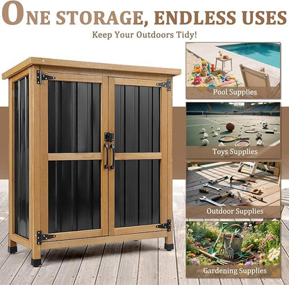 Weatherproof Outdoor Storage Cabinet - Image 3
