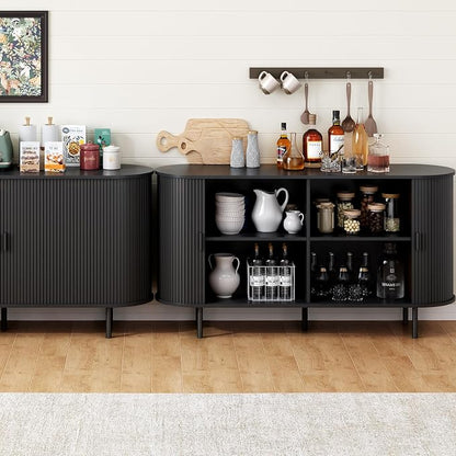55" Sideboard Buffet Cabinet - Image 3