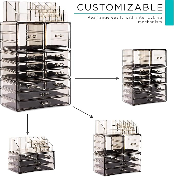 Sorbus Large Makeup Organizer - Image 2
