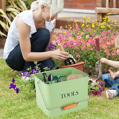 Garden Tool Organizer, Metal Tool Caddy - Image 3