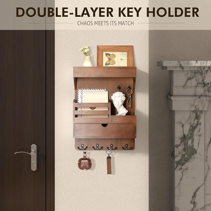 Rebee Vision Farmhouse Key Holder Wall Mount - Image 4