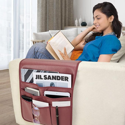 Teniux Remote Control Holder GRS Certified Armrest Organizer - Image 6
