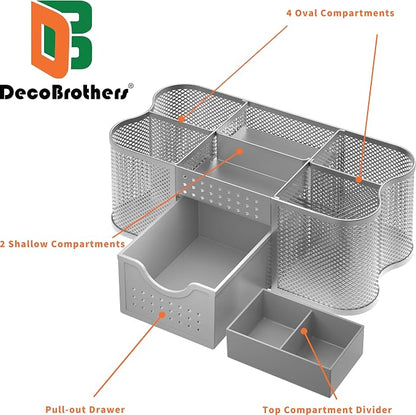 Deco Brothers Desk Organizers Pen Holder Office Caddy Storage - Image 2