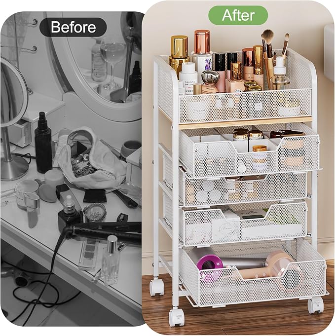 Hongtamoya Makeup Cart Organizer - Image 5