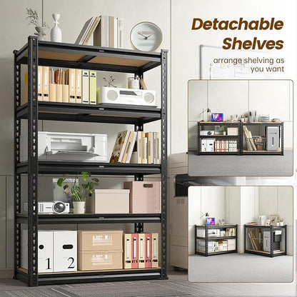 DurayLoly Storage Rack, 60.01" H x 28.01" W x 14.01" D Shelves - Image 5