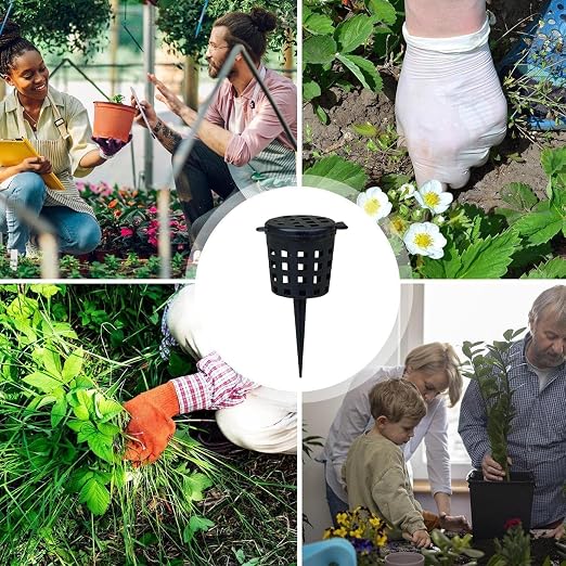 Plant Fertilizer Cup – Nutrient Release Container, Lid Storage Holder, Garden - Image 6