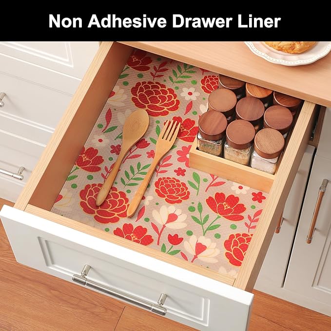 Cooyes Shelf Liner – Premium Non-Adhesive Cabinet & Drawer Liner - Image 4