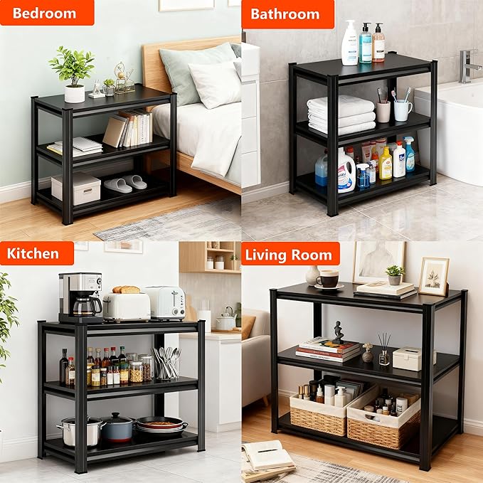 3-Tier End Table, Sofa Side Table - Image 7