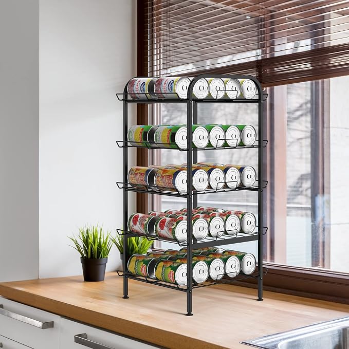 Water Bottle Organizer 5 Tier FreeStanding Water Bottle Storage Shelf - Image 5