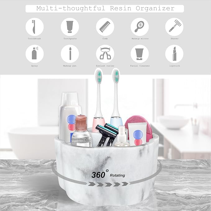 MULTI-PURPOSE COSMETIC CAROUSEL BEAUTY ORGANIZER - Image 8