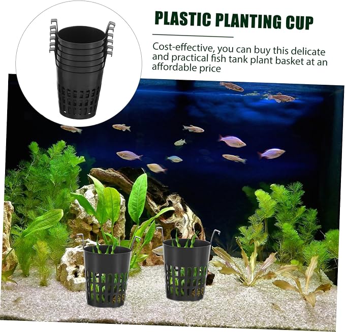 BESPORTBLE 6pcs Hydroponic Plant Basket Net Cups - Image 7