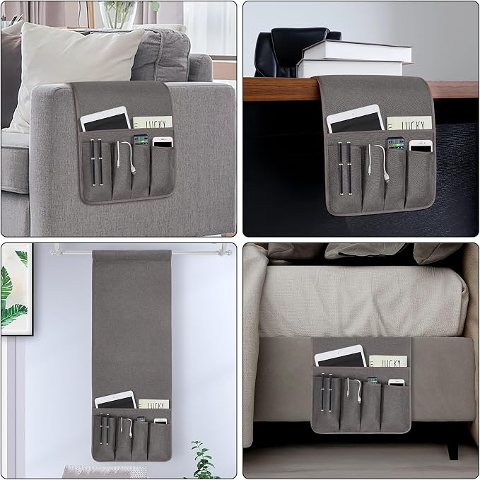 NB Sofa Armrest Organize remote holder bedside caddy organizer - Image 4