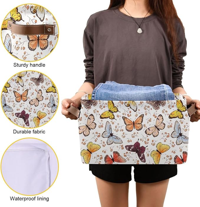 ZAZYXTJ Butterfly Storage Basket - Image 7