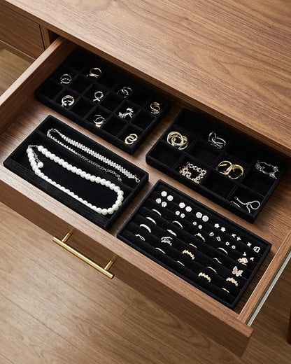 Velvet Jewelry Trays, Jewelry Organizer - Image 2