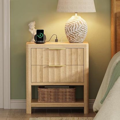 Huuger 27.6 Inch Tall Night Stand - Image 3