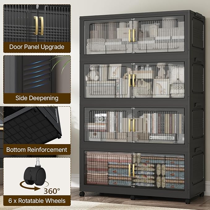 210Gal Extra Large Stackable Storage Bins - Image 6