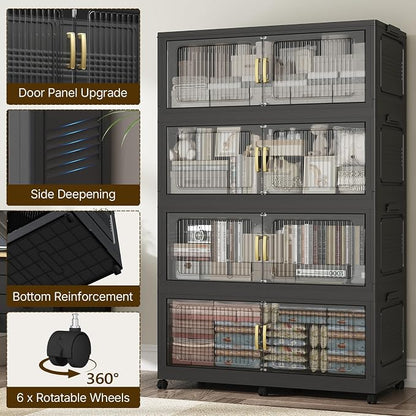 210Gal Extra Large Stackable Storage Bins - Image 6